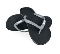 SEAC Unisex Ohau, Rubber Flip Flops for Sea, Pool, Beach and Boat, Black Grey, 9.5/10 UK