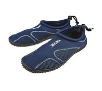 SEAC Unisex Sand Shoes Beach and Sea, White Blue, 10.5 UK