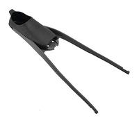 SEAC Unisex's Motus Foot Pocket for Long Blades, Perfect for Freediving and Spearfishing Fins, Black, 43/44