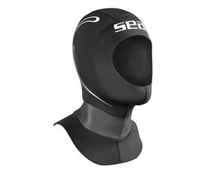 SEAC Unisex's Tekno Hood, Black