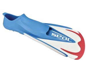 SEAC Unisex's Vela OH, Snorkeling and Pool Swimming Short Fins with Adjustable Strap,red,10/11 UK