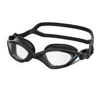 SEAC VIPER, anti-fog and anti-scratch swimming goggles for high-level performance, men and women, black transparent lenses