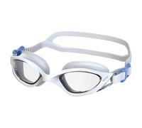 SEAC VIPER, anti-fog and anti-scratch swimming goggles for high-level performance, men and women, blue/light blue transparent lenses