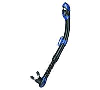 SEAC Vortex Dry Snorkel - Black/Blue Metal, None