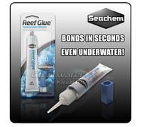 Seachem REEF GLUE CORAL Frag & Rock Underwater ADHESIVE Gel MARINE Aquarium Tank