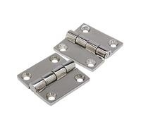 Seachoice 33911 Butt Hinges 316 Ss 2 in. X 2 in. 2 / Card