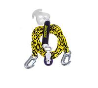 SEACHOICE 86751 Self-Centering Tow Harness, 12 Feet Long, Tows Up to 2 Riders, One Size
