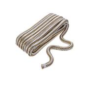 SEACHOICE Double-Braid 1/2 x 15' Nylon Dock Line, Gold/White