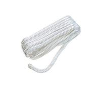 SEACHOICE Double-Braid Nylon Dock Line 3/8" x 15' 40091 White