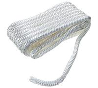 SEACHOICE Double-Braid Nylon Dock Line 3/8" x 20' 40101 White