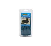 Seachoice Double-Braid Nylon Dock Line w/Eye Splice, Pre-Shrunk, Heat Stabilized, 3/8 in. X 15 Ft., Teal Green