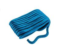 Seachoice Double-Braid Nylon Dock Line w/Eye Splice, Pre-Shrunk, Heat Stabilized, 5/8 in. X 35 Ft., Blue