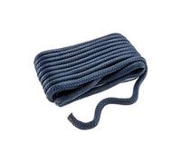 Seachoice Double-Braid Nylon Dock Line w/Eye Splice, Pre-Shrunk, Heat Stabilized, 5/8 in. X 35 Ft., Navy Blue