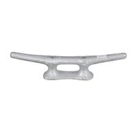 Seachoice Open Base Dock Cleat, Galvanized Gray Iron, 12 In.