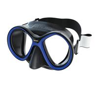 Seac Chiara Diving Goggles Transparent Lenses Black Blue