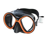 SEAC Chiara, Double-glazed Mask in Tempered Glass for Diving and Snorkeling with 3D Buckle, with Fabric or Silicone Headboard