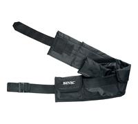 SEAC Pocket Diving Belt, Stainless Steel Buckle, black, Size: S