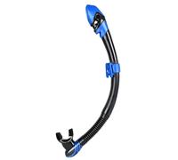 SEAC Vortex Dry Snorkel - Black/Blue Metal, None