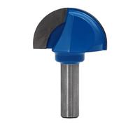 SEADEANG 2-Inch Round Over Router Bit 1/2-Inch Shank, YG8 Carbide Tip for Woodworking, 1-Inch Radius, 1-1/8-Inch Cutting Depth for Smooth Edge Grooving, Includes Storage Box