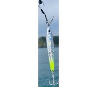 Seadra Aqua-Bullet Bait Fish Casting Jig (Holographic Yellow Tail, 40gm - 84mm)