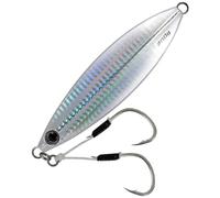Seadra Aqua-Drop Slow Jig (Holo Silver, 130gm)
