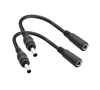 Seadream 2Pack 4.5mm x 3.0mm Male to 4.5mm x 3.0mm Female Adapter DC Power Connector