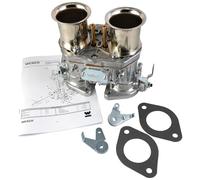 SeaEagles 40mm IDF Carburetor with Air Horn, Replacement for VW Beetle, Fiat, Porsche, Compatible with Solex Dellorto, Includes Mounting Gaskets