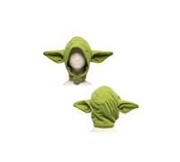 Seaehey Anime Hat with Ears Green Plush Hat Animal Headband Cute Beanie Hats Winter Warm Headgear Cosplay Accessories Halloween Carnival