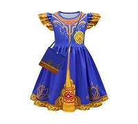 Seaehey Mira Royal Detective Princess Costume - Blue Cosplay Dress Halloween Carnival Cartoon Outfit
