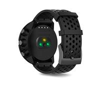 SeaFicco Watch Strap Compatible for Suunto 7, 24MM Silicone Quick Release Band Replacement Air-Hole Watchband Compatible with Suunto 9/9 Baro/Spartan Sport Wrist HR /D5 /Traverse