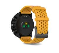 SeaFicco Watch Strap Compatible for Suunto 7, 24MM Silicone Quick Release Band Replacement Air-Hole Watchband Compatible with Suunto 9/9 Baro/Spartan Sport Wrist HR /D5 /Traverse