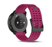 SeaFicco Watchband Compatible for Suunto Vertical, 22MM Silicone Watch Strap Quick Release Band Compatible with Suunto Vertical 2/9 Peak Pro /9 Peak /5 Peak/Race 2 /Race S/Race (Wine Red)