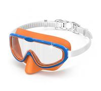 Seaflar HD Kids Swimming Goggles, Anti-Fog & UV Protection, Wide View, Easy Adjustment, Silicone Seal, Unisex Swim Goggles for Children Aged 3-14-T-OGBL
