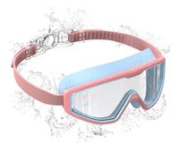 Seaflar Taucherbrille Kinder, Antibeschlag UV-Schutz, Weitwinkel-Sicht, 1-Klick Verstellung, Silikondichtung, Unisex Schwimmbrille Kinder 3-12Jahre-T-BLPK