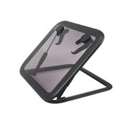 SEAFLO 01 Series Square Deck Hatch - 22.5" x22.5" Frame, 20" Cut-Out, Black, Aluminum Alloy Frame with Acrylic Window & Nylon Handles, Anodized Finish, Marine Boat Window, 4-Year Warranty