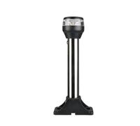 SEAFLO 04 Series All-Around LED Pole Navigation Light- 2 NM, 4” Height, 12-24V, 1.0 W, Fixed Mount, For Boats Up to 65 FT (20 M), CE & RoHs Certified (Fixed Mount, 6")