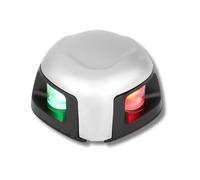 SEAFLO 04 Series Horizontal Mount Boat LED Navigation Light - 12V, 1W, 2NM Visibility, USCG Approved for Boat for Boats Up to 65 FT, CE & RoHS Certified, 4-Year Warranty - (Bi-Color Bow Light)