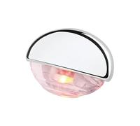 SEAFLO 04 Series LED Oblong Courtesy Light - Multi-Color, 12V, 0.2W, IP67, Flush Mount Step/Deck Accent Light for Boats RVs Caravans, Durable PC Housing, 1.78” x 1.25” x 0.81”, 4-Year Warranty