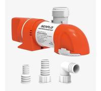 SEAFLO 12V 1100GPH Auto Bilge Pump Low Profile Water Sensing BP1G110014A