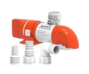 SEAFLO 14A Series Narrow Low Profile Water Level Sensing Automatic Bilge Pump (1100 GPH, 12V)