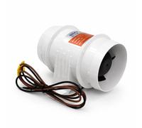 SEAFLO 3″ 145CFM in-Line Bilge Blower Fan for Marine/Ventilation/RV