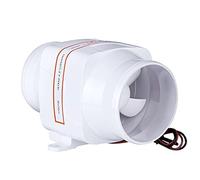 SEAFLO 4" in-Line Marine Bilge Air Blower 24V 270 CFM Quiet Boat White