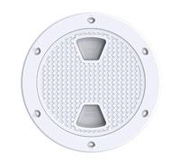 Seaflo 6" Round Non Slip Inspection Hatch with Removable Cover