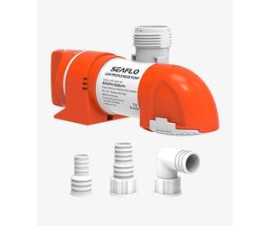Seaflo 800GPH 12V Auto Bilge Pump Timer Sensing Low Profile Marine Boat Yacht