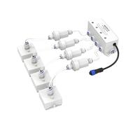 SEAFLO Dry Bilge 4-Zone Splitter System (12V) - 4 Year Warranty, Four Way Inlet Water Solenoid Valve, Marine Yacht Bilge Management