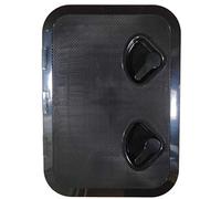 SEAFLO Marine Boat Deck Access Hatch & Lid 17.3" x 12.4", Black, 440mm x 315mm