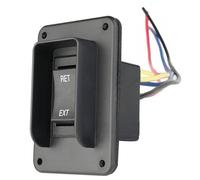 SEAFLO Momentary Reversing Polarity 30A Rocker Switch 4 Pin for Stabilizer Toung Jack RV Leveling or Ballast Pump Control Motor UP Down