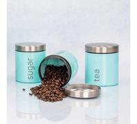 (Seafoam) SQ Professional Dainty 3pc Kitchen Canister Set