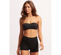Seafolly Collective Boyleg High Waisted Swim Shorts Black