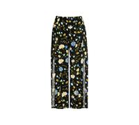 Seafolly shirred floral-print trousers - Black M-L